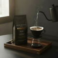 Calm Label on Bag Pour Over