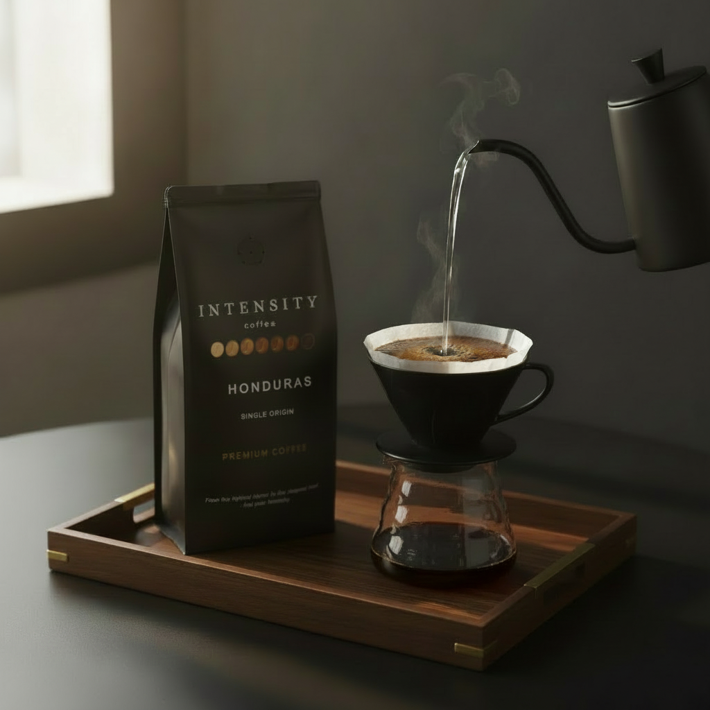 Intensity Coffee Honduras Pour Over Scene