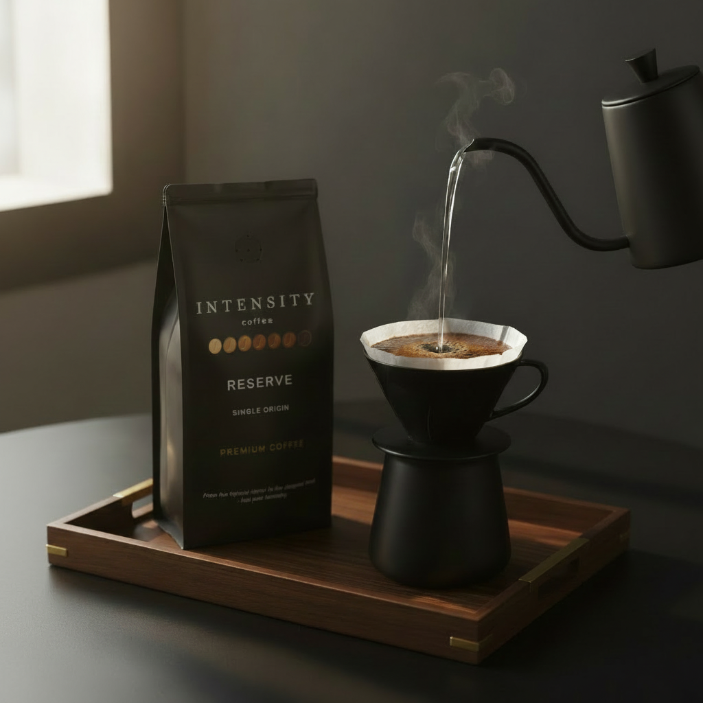 Reserve Bag in Pour-Over Scene